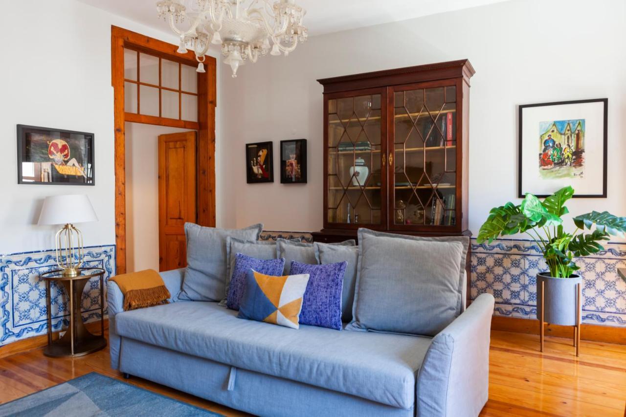 Alfama Terrace Apartment With Authentic XVIII Tiles And Historic Notes 3 Bedrooms & 2 Bathrooms Ac 리스본 외부 사진